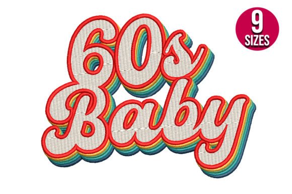 60s Baby Embroidery Design Review