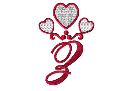 Alphabet Letter Z with Hearts Review: A Delightful Embroidery Design