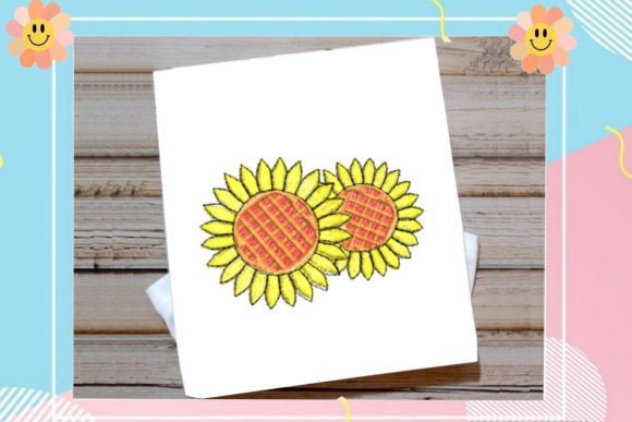 Beautiful Sunflower Embroidery Design Review