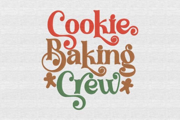 Christmas Cookie Baking Crew Review for Seasonal Embroidery