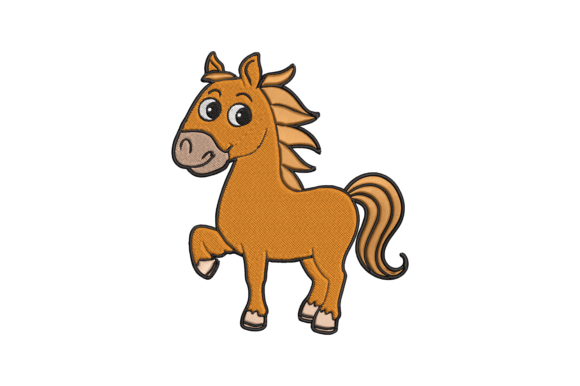 Cute Horse Embroidery Design Review: A Playful Addition to Your Projects