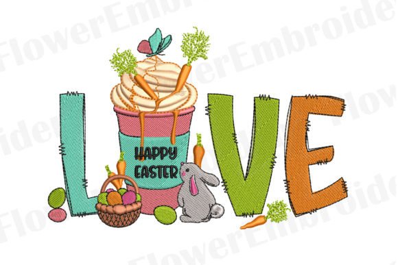 Easter Coffee Cups Embroidery Design Review