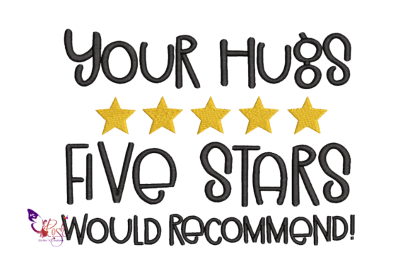 Five Start Hugs: A Warm Embrace for Your Embroidery Projects