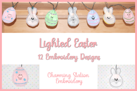 Lighted Easter Embroidery Design Review