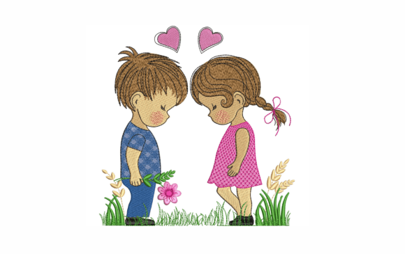 Review of the Couple of Lovers Embroidery Design