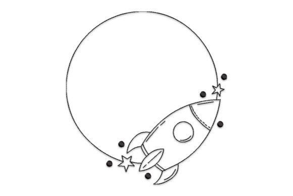 Rocket Ship Embroidery Design Review for Apparel Projects