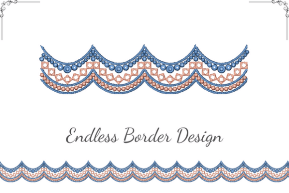 Stylish Border Embroidery Review for Boutique Apparel