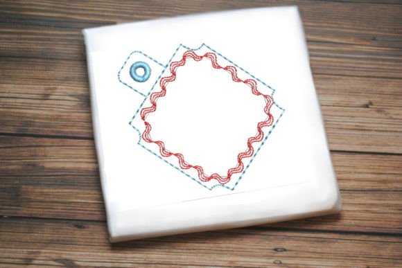 Swirly Line Key Holder: A Charming Embroidery Design for Personalized Gifts
